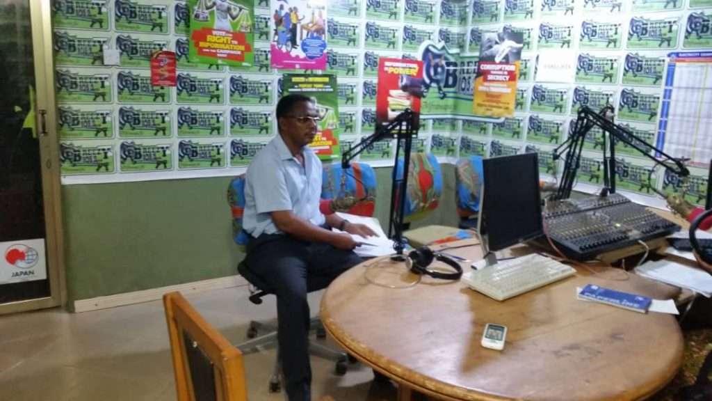 Interview with the  manager of Enyan Denkyira Rural Bank